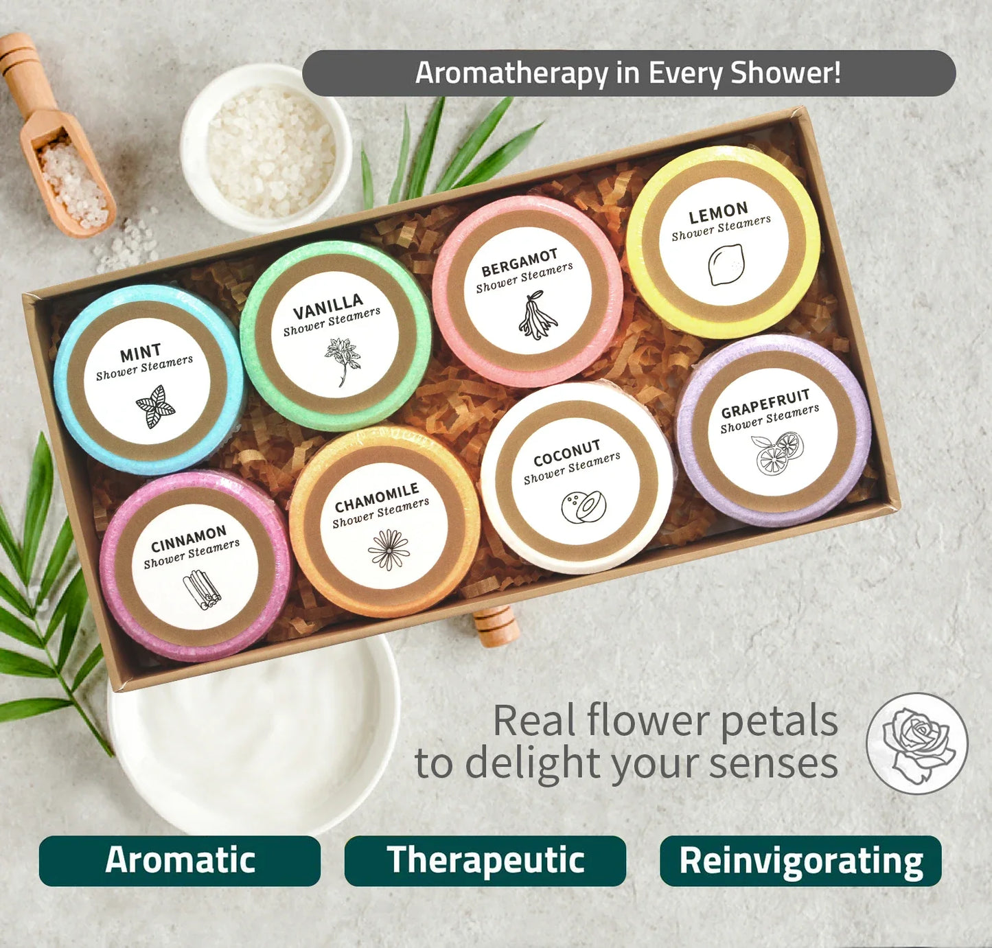 Luxury Shower Steamers™ - 8 Pack