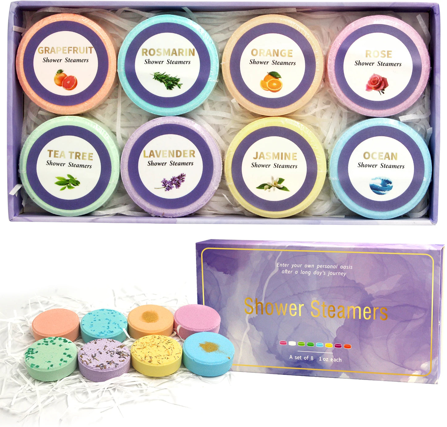 Luxury Shower Steamers™ - 8 Pack